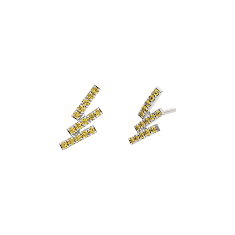  Barak amarillo earrings - Barak Lab-Grown Yellow Diamond Earrings  -  The Future Rocks  -    1 