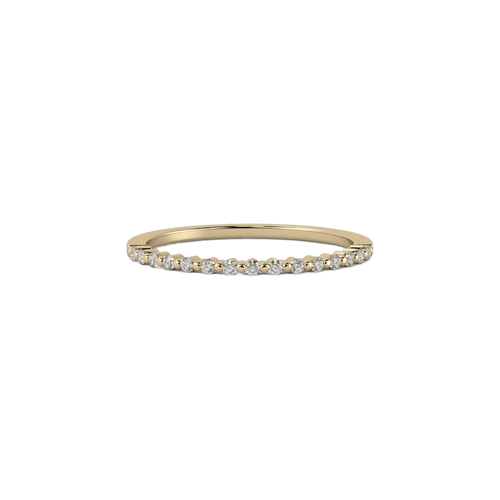  Basalto blanca fine ring - Basalto Lab-Grown Diamond Eternity Ring -  The Future Rocks -    1 