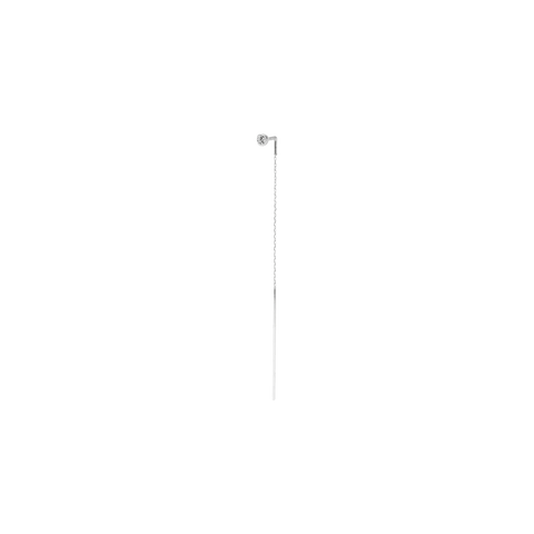  Bezel long earrings - Lab-Grown Bezel Diamond Long Earrings -  The Future Rocks  -    4 