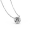  Bezel necklace -  Lab-Grown Diamond Solitaire Bezel Necklace -  The Future Rocks  -    6 