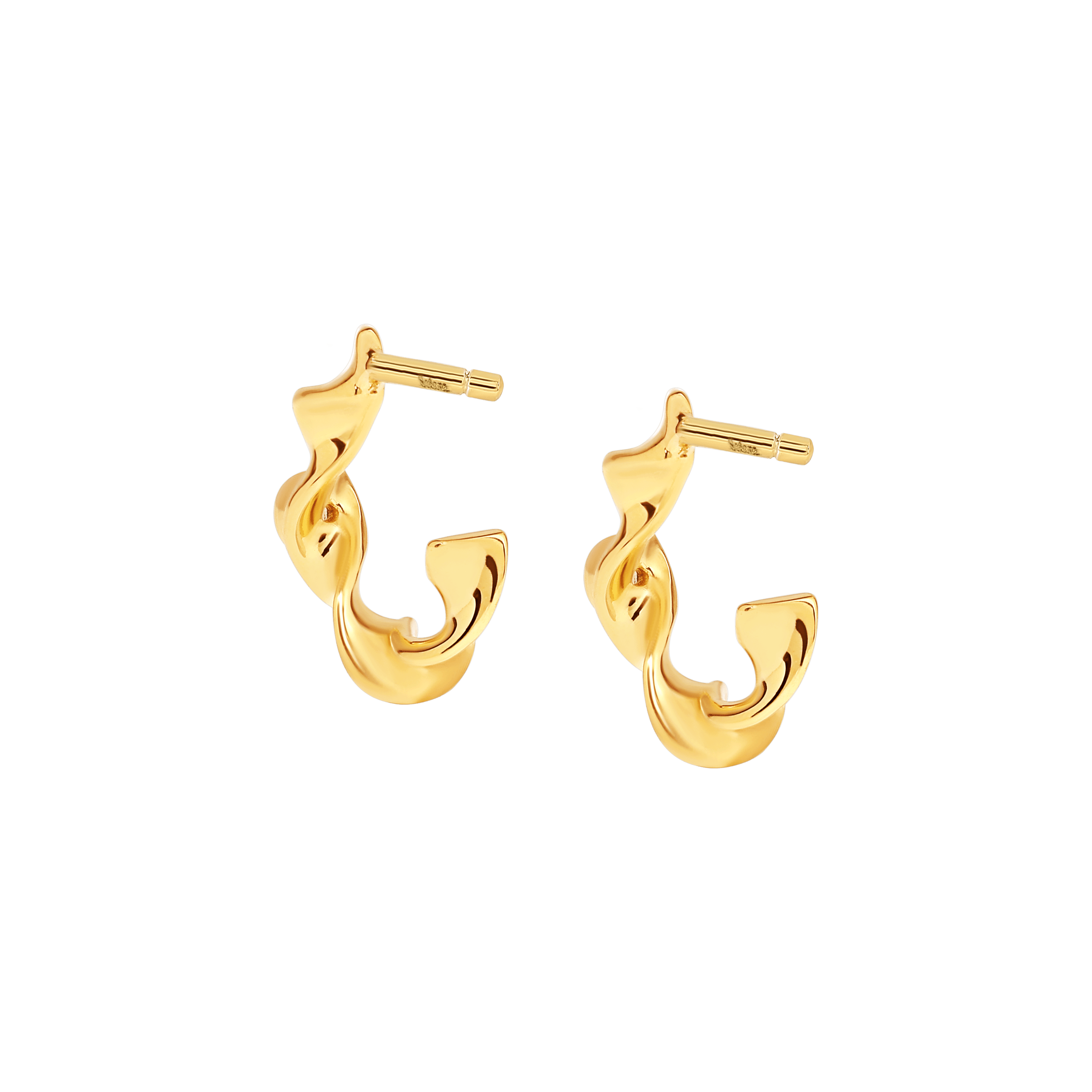 Buy Letter Earrings, Gold Initial Earring, Dainty Letter Stud Earrings,  Uppercase Initial Earrings, Bridesmaids Gift Jewelry, IC190 Online in India  - Etsy