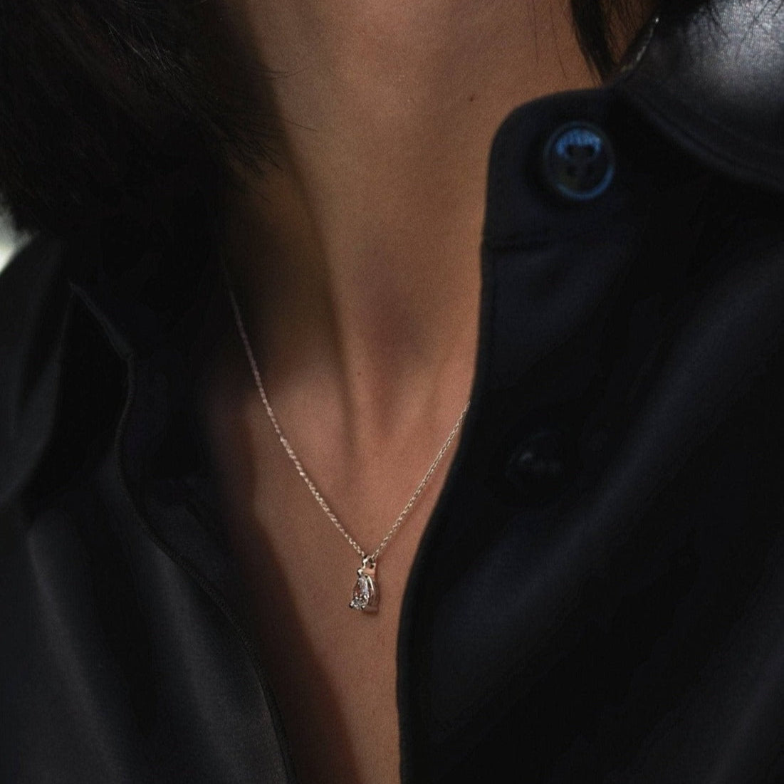  Drop pendant necklace - Drop pendant necklace -  The Future Rocks -    2 