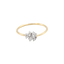  Dyad thin ring - Diamond Cluster Ring -  The Future Rocks  -    1 