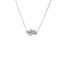  Emçi midi necklace - Diamond Cluster Pendant Necklace -  The Future Rocks  -    1 