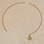  Engage EGN1 gold necklace - Floating Diamond Collar Necklace -  The Future Rocks  -    5 