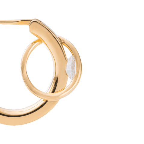 Engage EGP1 Gold single pierced earring - The Future Rocks