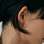  Engage EGP2 gold single pierced earring - 18K Gold Vermeil Single Hoop Earring -  The Future Rocks  -    3 