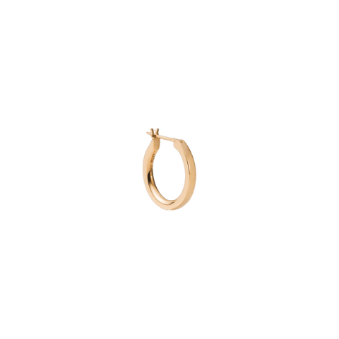  Engage EGP2 gold single pierced earring - 18K Gold Vermeil Single Hoop Earring -  The Future Rocks  -    1 