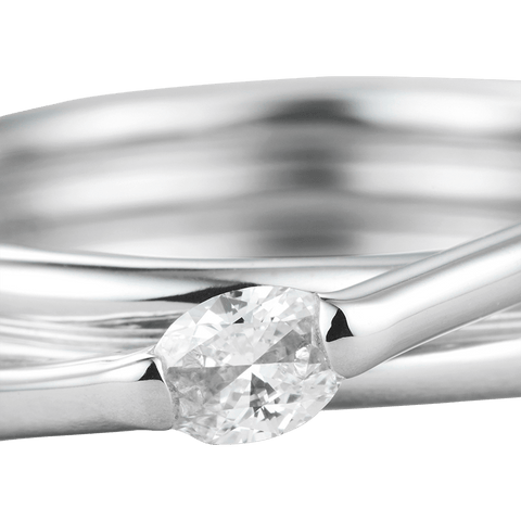  Engage EGR3 ring - Oval-Cut Lab-Grown Diamond Ring -  The Future Rocks  -    6 