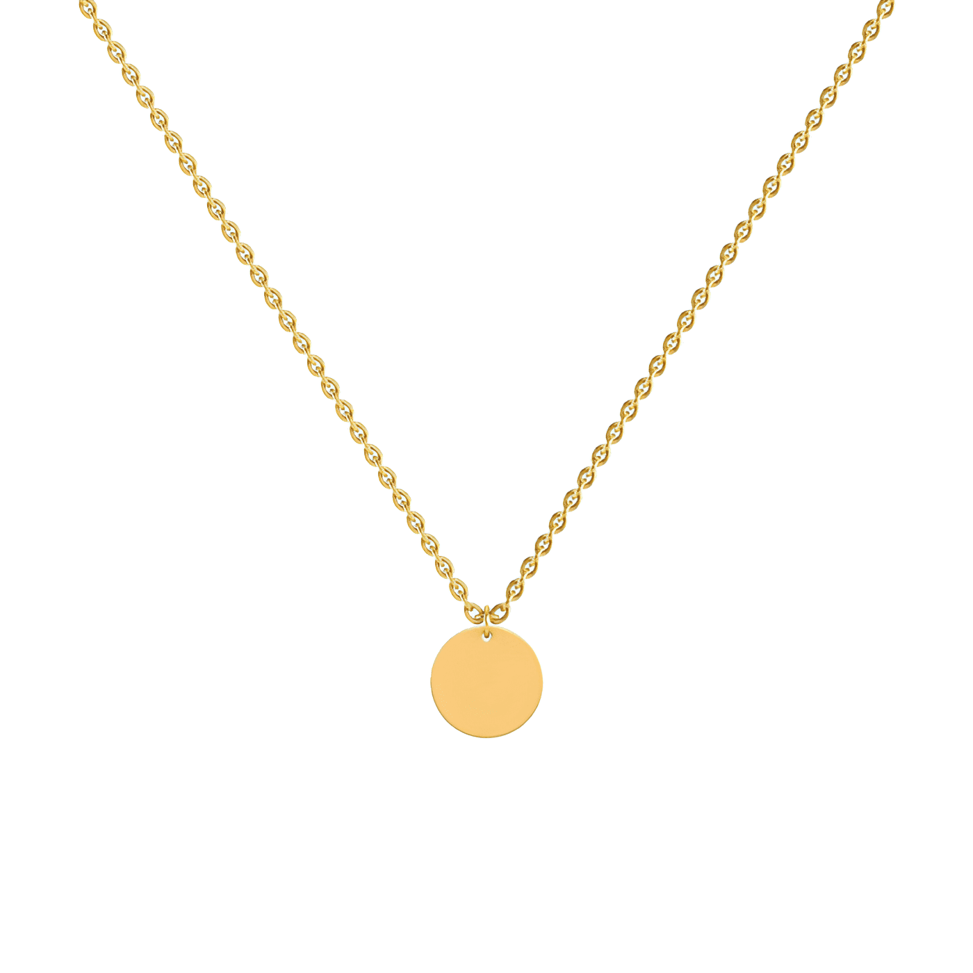  Engraved statement necklace - Engraved Gold Statement Necklace -  The Future Rocks -    1 