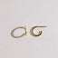  Essential earrings - 18K Recycled Gold Essential Hoop Earrings -  The Future Rocks  -    3 