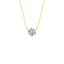  Essentials solitaire necklace - Essentials Lab-Grown Diamond Solitaire Necklace -  The Future Rocks  -    1 