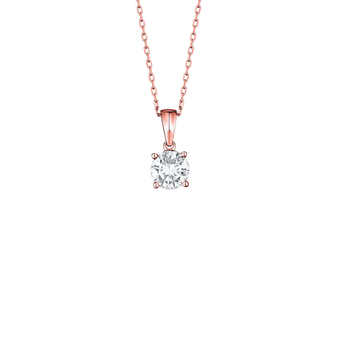 Essentials solitaire pendant necklace - The Future Rocks