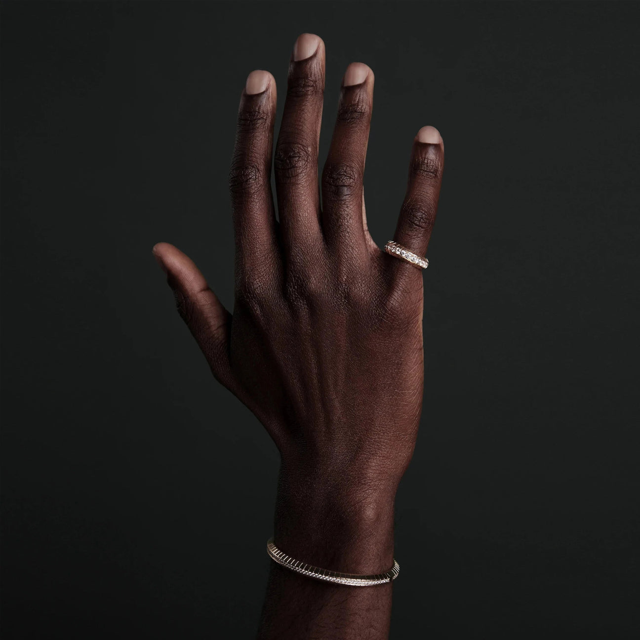  Eternity engraved 6mm ring - Eternity engraved 6mm ring -  The Future Rocks -    2 