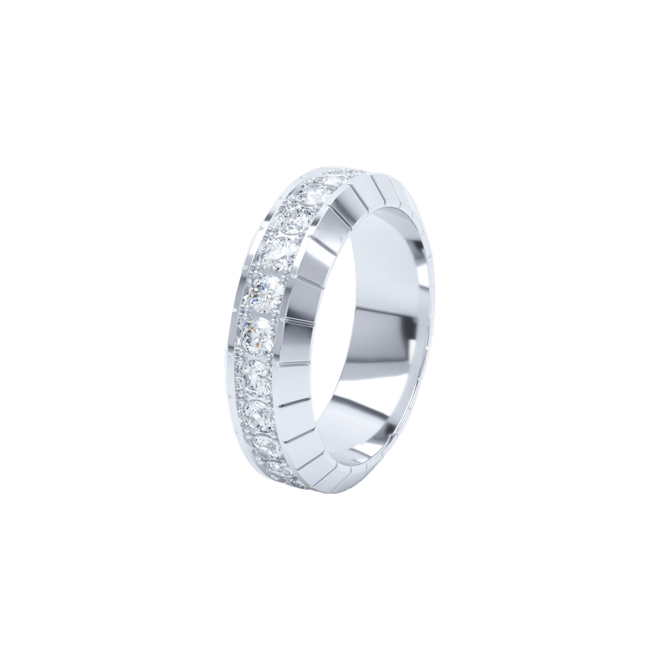  Eternity engraved 6mm ring - Eternity engraved 6mm ring -  The Future Rocks -    3 