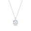  Eternity engraved asscher pendant - Asscher Cut Diamond Pendant Necklace -  The Future Rocks  -    2 
