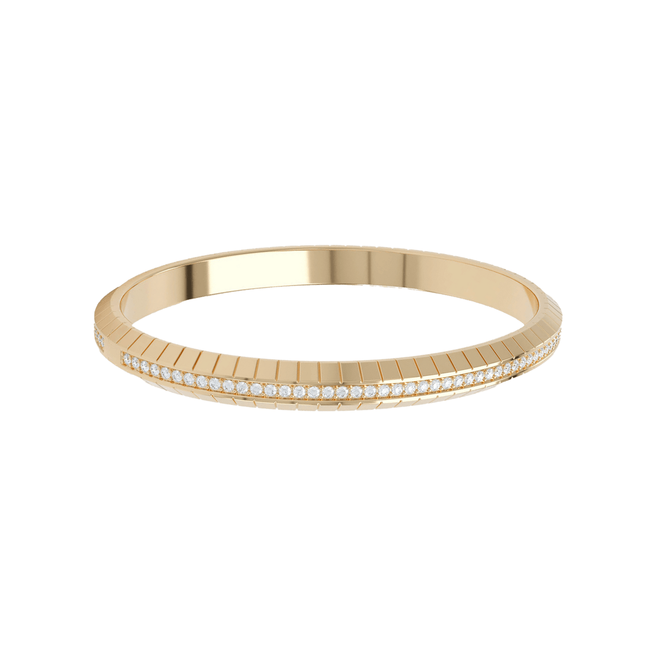  Eternity engraved bangle - Lab-Grown Diamond Eternity Bangle Bracelet -  The Future Rocks -    1 