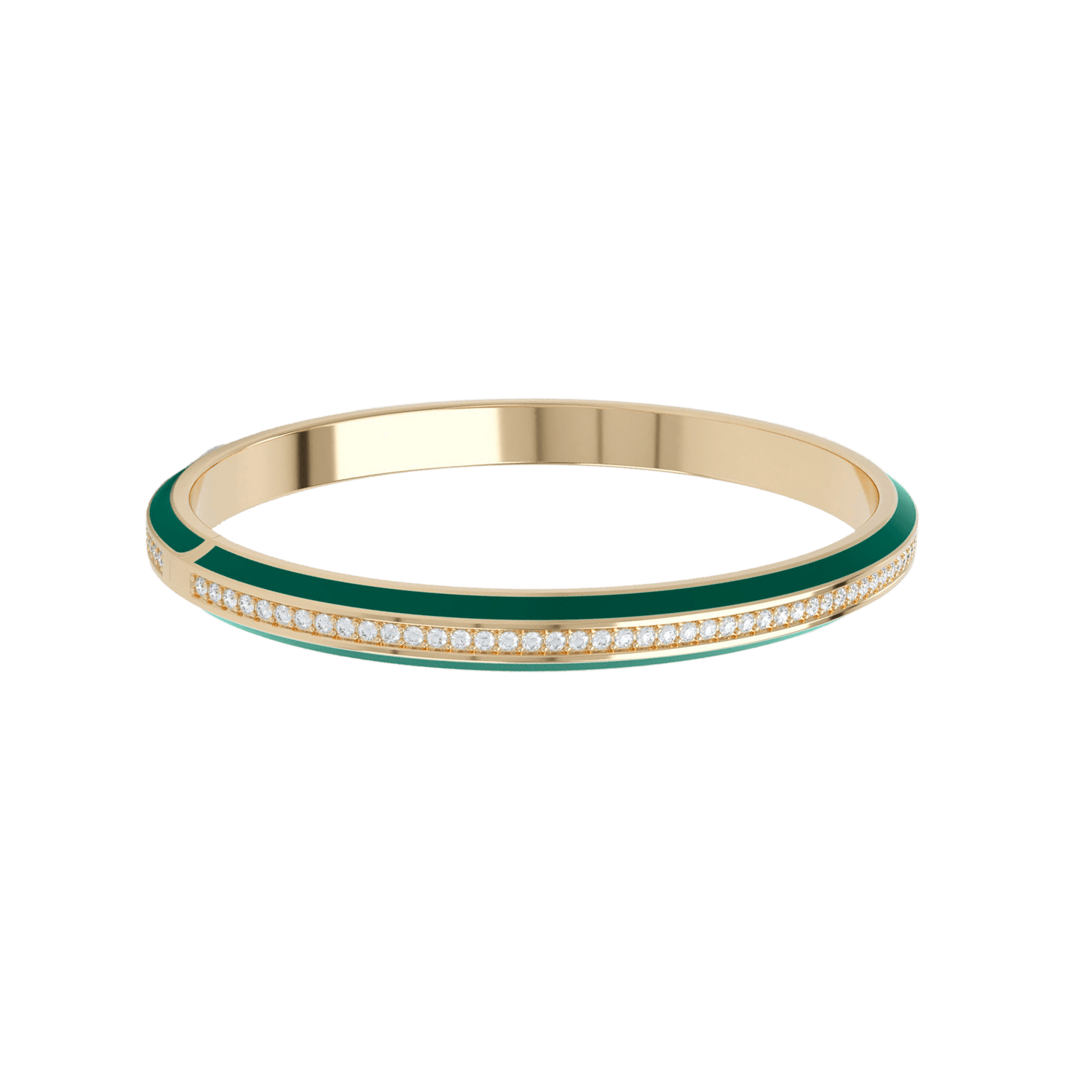 Hermès metal and enamel bracelet