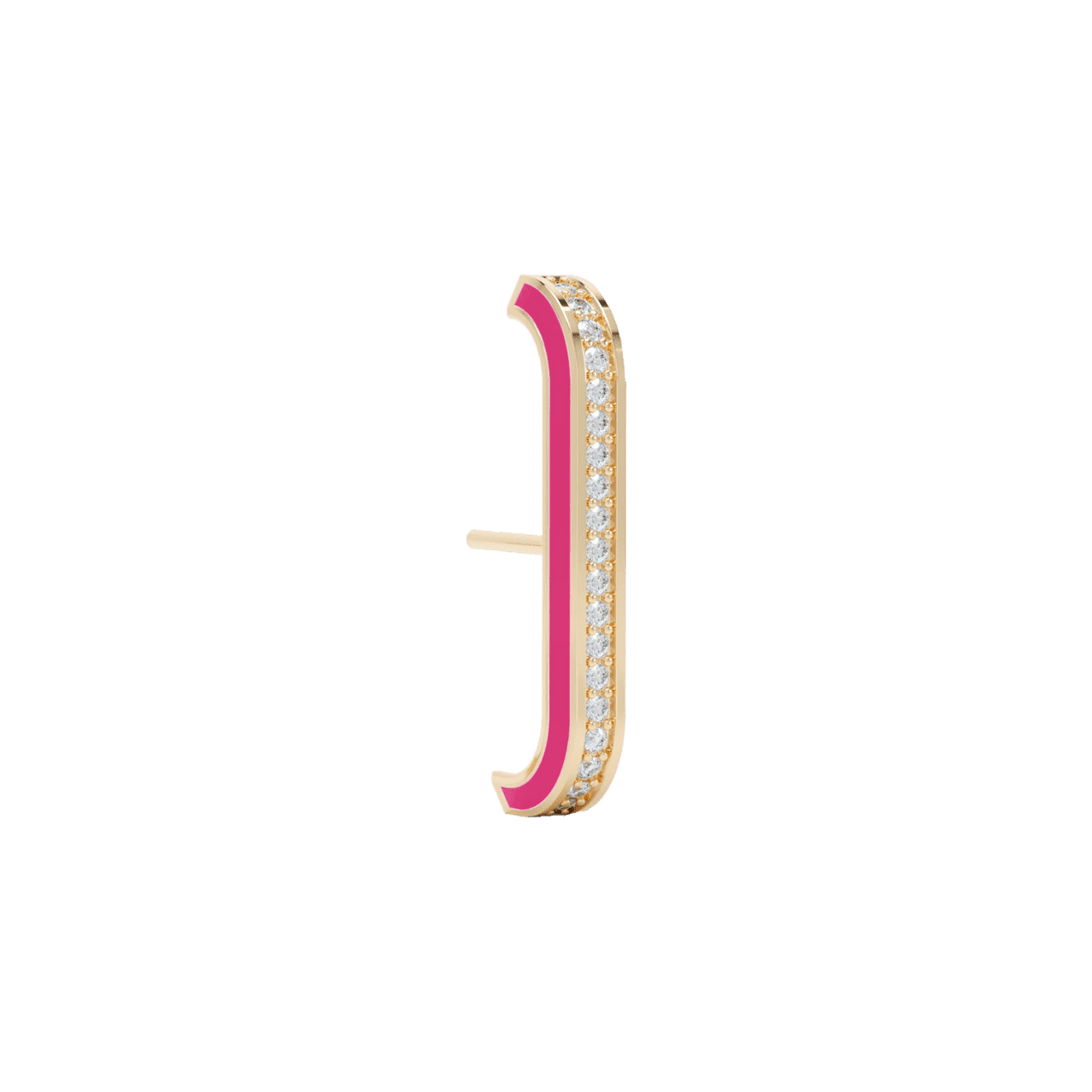  Eternity pink enamel ear cuffs - Eternity pink enamel ear cuffs -  The Future Rocks -    8 