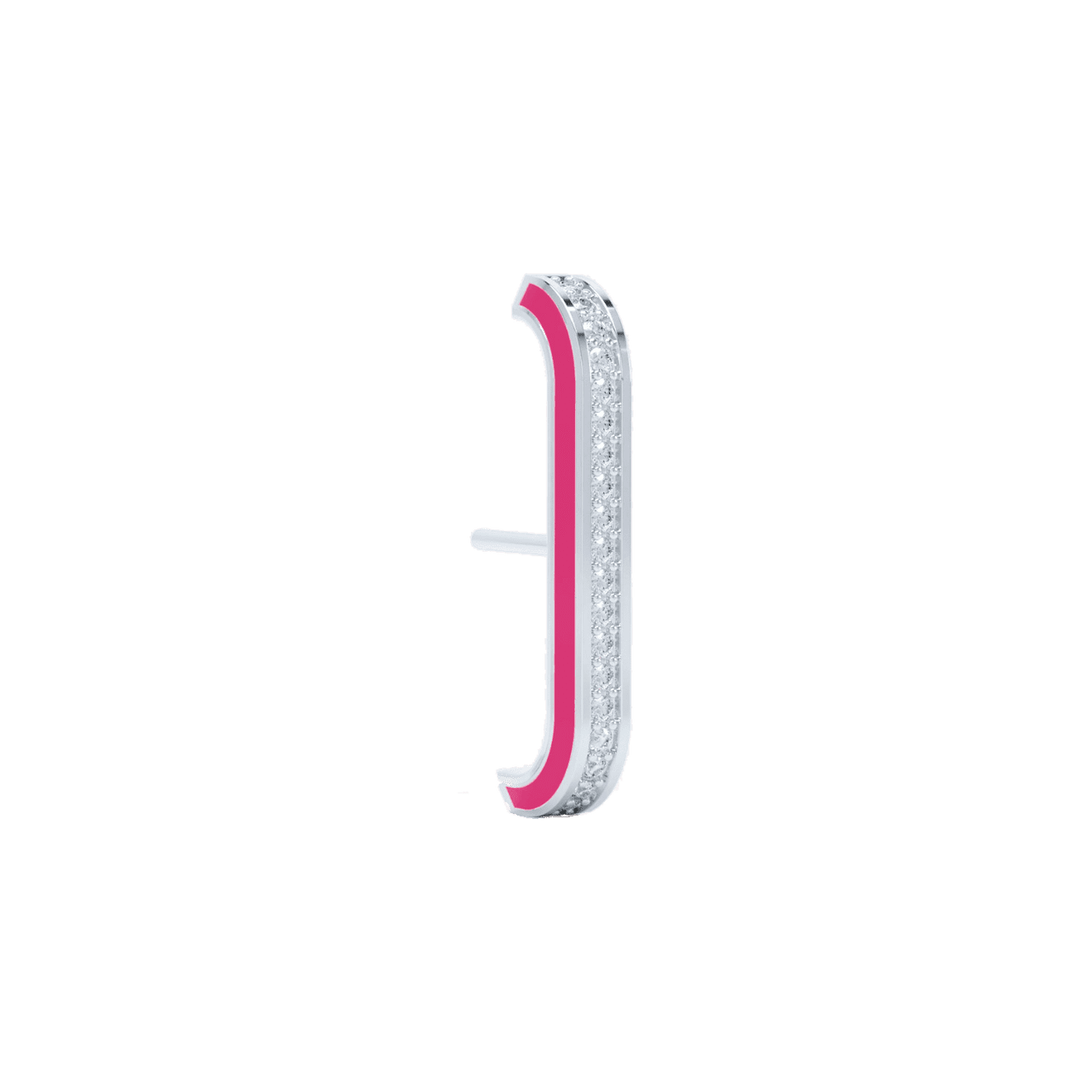  Eternity pink enamel ear cuffs - Eternity pink enamel ear cuffs -  The Future Rocks -    5 