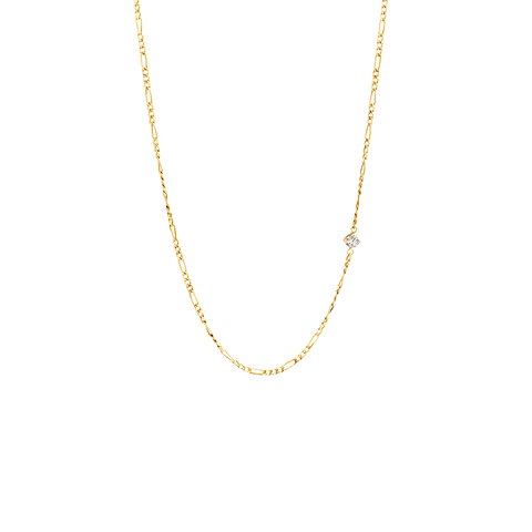  Flawless chain necklace - Lab-Grown Diamond Flawless Chain Necklace -  The Future Rocks  -    1 