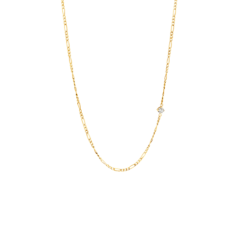  Flawless chain necklace - Lab-Grown Diamond Flawless Chain Necklace -  The Future Rocks -    1 