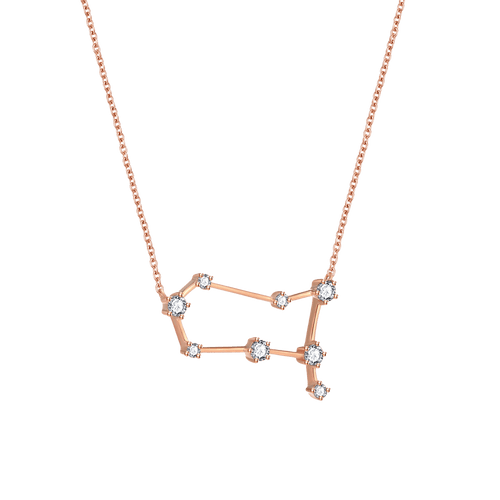  Gemini necklace - Gemini Zodiac Necklace -  The Future Rocks -    1 