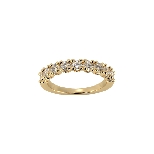  Half eternity ring - Lab-Grown Diamond Half Eternity Ring -  The Future Rocks -    1 