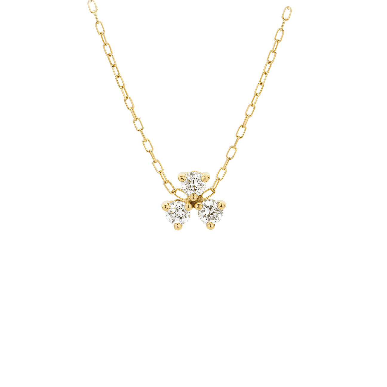  Heavenly necklace - Heavenly Three Diamond Necklace -  The Future Rocks -    1 