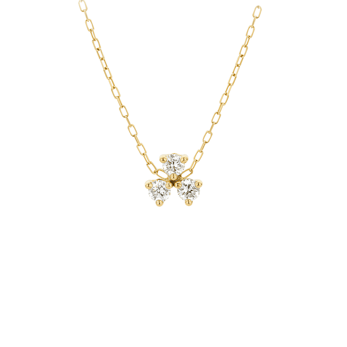  Heavenly necklace - Heavenly Three Diamond Necklace -  The Future Rocks -    1 