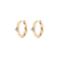  Hoop earrings - Lab-Grown Diamond Huggie Hoop Earrings -  The Future Rocks  -    1 