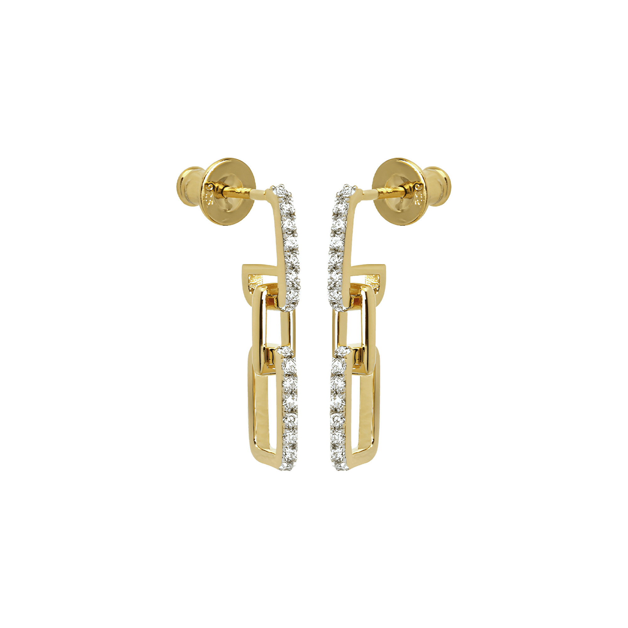  Horizon double link earrings - Horizon double link earrings -  The Future Rocks -    5 