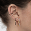  Horizon ear cuff - Lab-Grown Diamond Single Ear Cuff -  The Future Rocks  -    2 