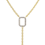  Horizon link necklace - Lab-Grown Diamond Link Horizon Necklace -  The Future Rocks  -    2 
