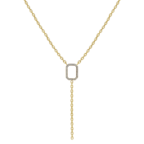  Horizon link necklace - 18K Gold Vermeil Chain Link Necklace -  The Future Rocks -    1 