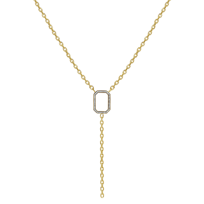  Horizon link necklace - 18K Gold Vermeil Chain Link Necklace -  The Future Rocks -    1 