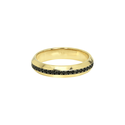  Horizon ring - 18K Recycled Gold Vermeil Horizon Ring -  The Future Rocks  -    1 
