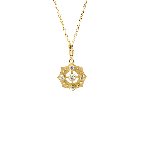 Irene charm necklace - Lab-Grown Diamond Irene Charm Necklace -  The Future Rocks  -    1 