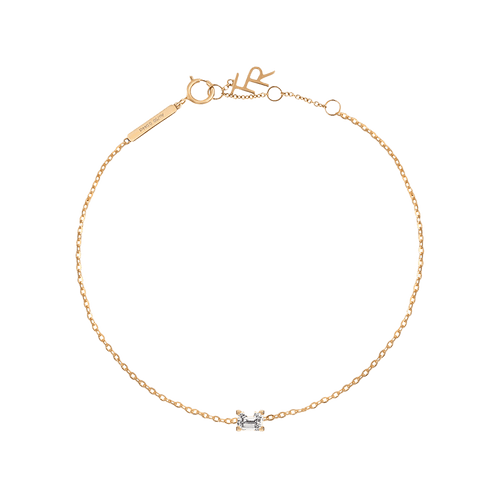  Jupiter solitaire bracelet - Emerald Cut Lab-Grown Diamond Solitaire Bracelet -  The Future Rocks -    1 