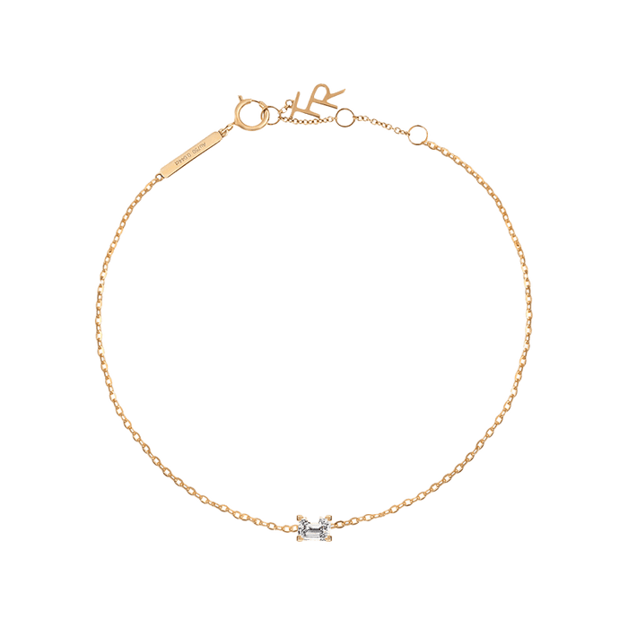  Jupiter solitaire bracelet - Emerald Cut Lab-Grown Diamond Solitaire Bracelet -  The Future Rocks -    1 