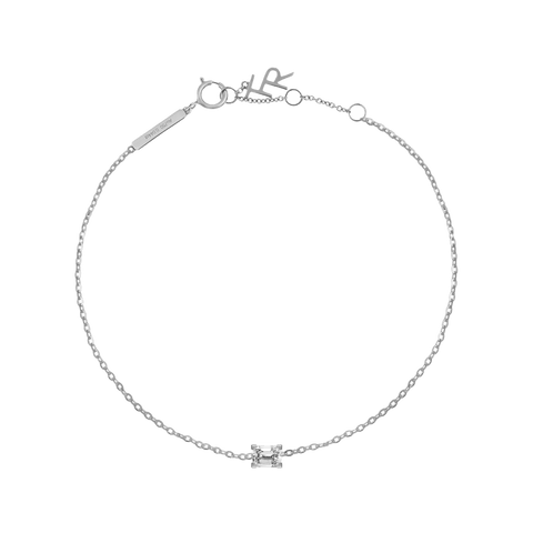  Jupiter solitaire bracelet - Emerald Cut Lab-Grown Diamond Solitaire Bracelet -  The Future Rocks  -    3 