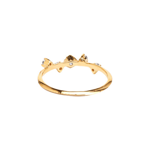  Kasaï ring - Kasaï 18K Gold Lab-Grown Diamond Ring -  The Future Rocks  -    3 