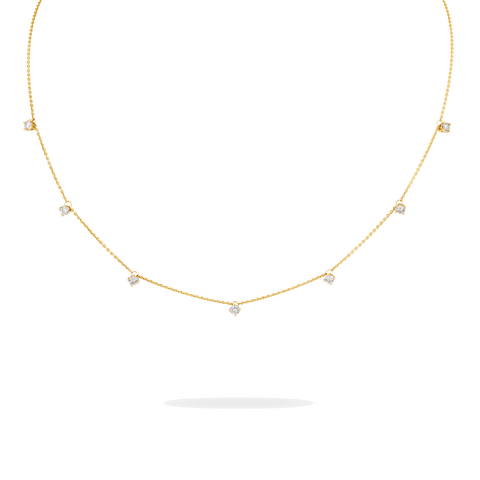  Leya necklace - 14K Recycled Gold Chain Leya Necklace -  The Future Rocks  -    1 