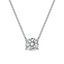 Luna solitaire necklace 0.5ct - The Future Rocks