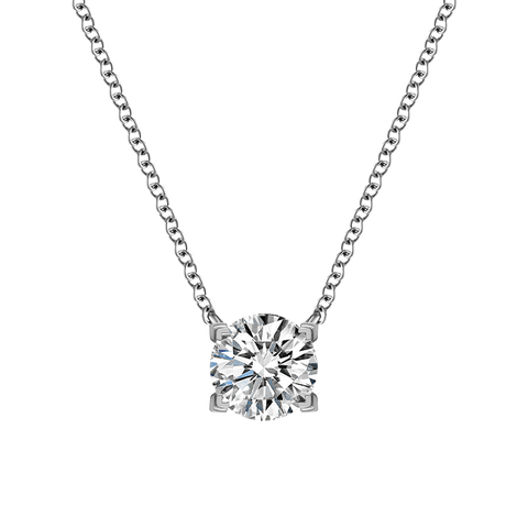  Luna solitaire necklace 0.5ct - 0.5 Carat Lab-Grown Diamond Solitaire Necklace -  The Future Rocks  -    2 