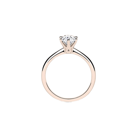 Lura solitaire engagement ring - The Future Rocks