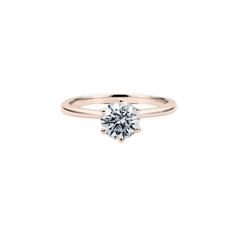  Lura solitaire engagement ring - Lura Lab-Grown Diamond Solitaire Engagement Ring -  The Future Rocks  -    5 