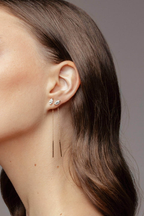  Marquise earrings - Lab-Grown Marquise Diamond Drop Earrings -  The Future Rocks  -    2 