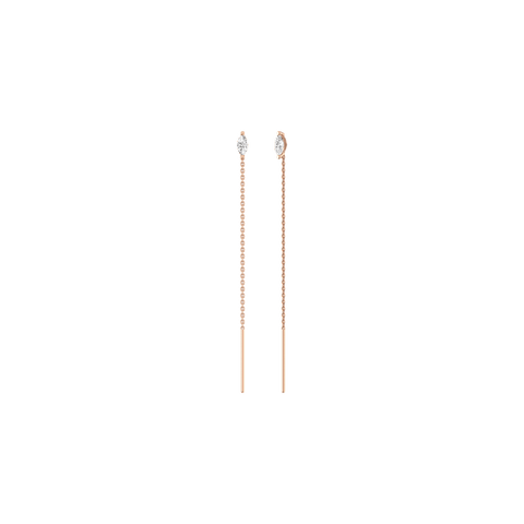  Marquise earrings - Lab-Grown Marquise Diamond Drop Earrings -  The Future Rocks  -    5 
