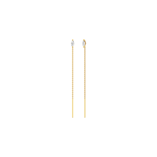  Marquise earrings - Lab-Grown Marquise Diamond Drop Earrings -  The Future Rocks  -    1 